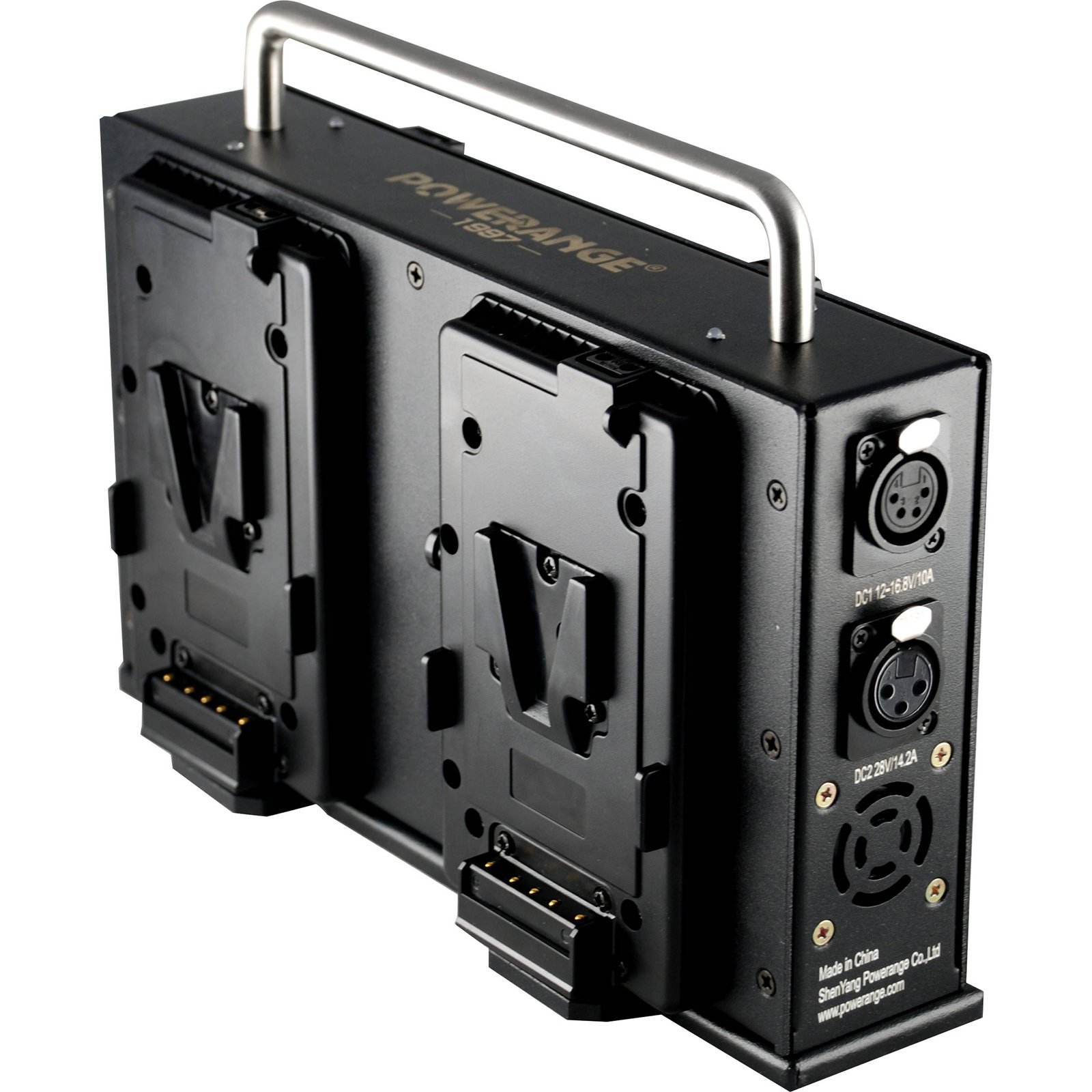 Powerange V-Mount SLIM Portable Simultaneous Quad Charger & 28V Power Station