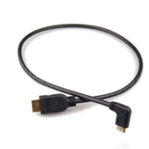 Lanparte HDMI cable with 90 degree connector