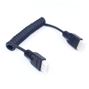 Coiled HDMI Cable