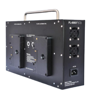 POWERANGE 4A Quad Fast Charger for Gold-mount 28V Batteries with 48V/28VDC Output