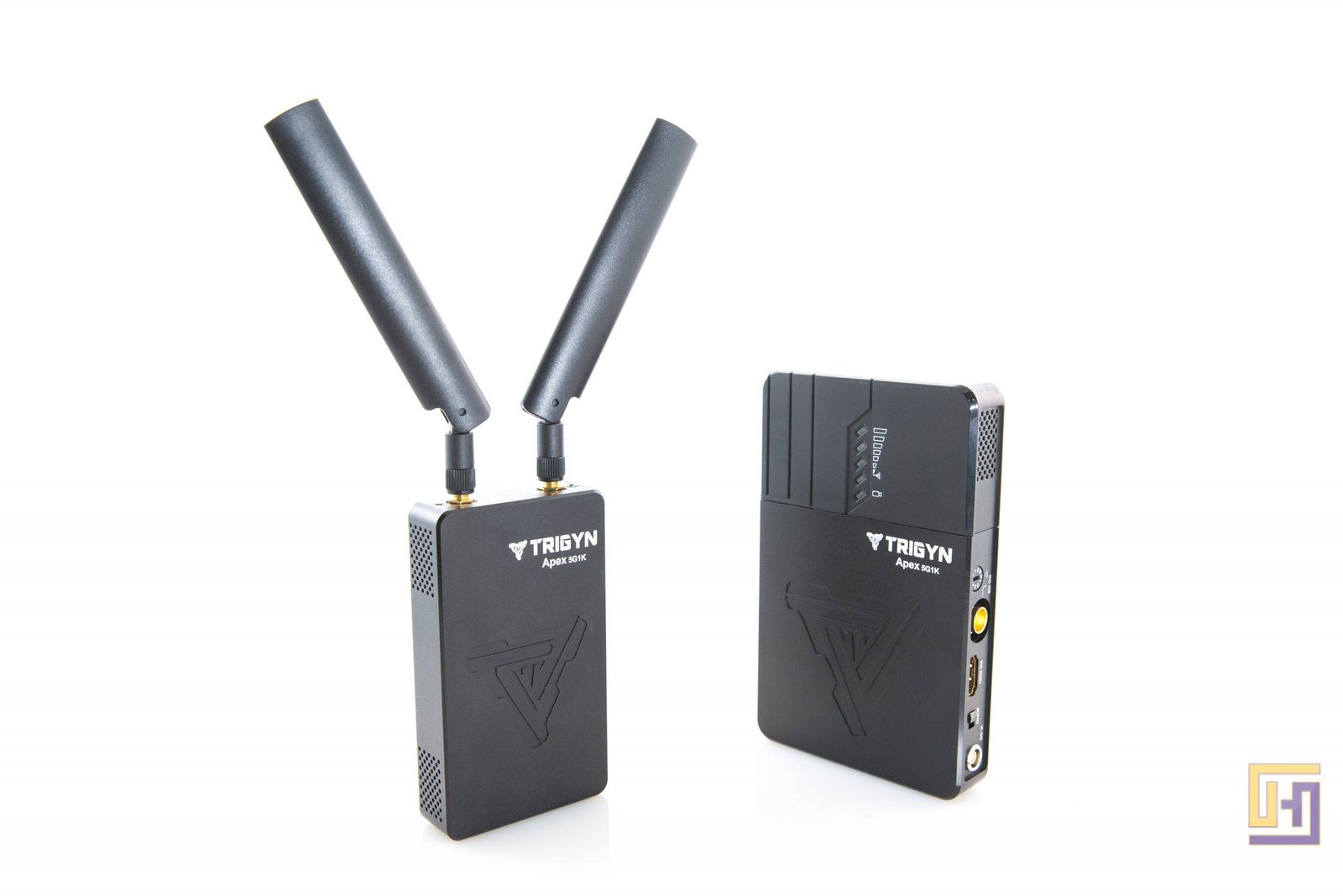 TRIGYN Wireless Best APEX 5G1K Zero Latency FHD Wireless Video Transmission Kit (1Transmitter/ 1Receiver) for Broadcasting, Filmmaking