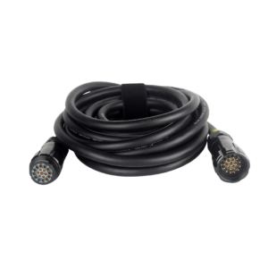 HYPERCORD 50ft 12AWG 20Amps 19-Pin Male Socapex LSC-19 to 19-Pin Female Socapex LSC-19 Extension Cable